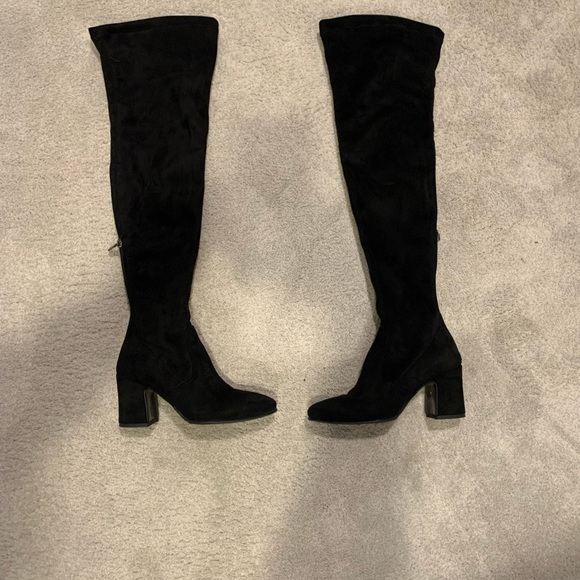 Black knee-high boots - Picture 3 of 3